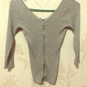 GUESS Women's Zip-Front Sweater - Size S